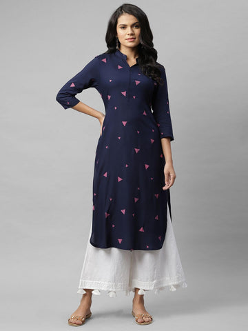 Beautiful Printed Viscose Kurti